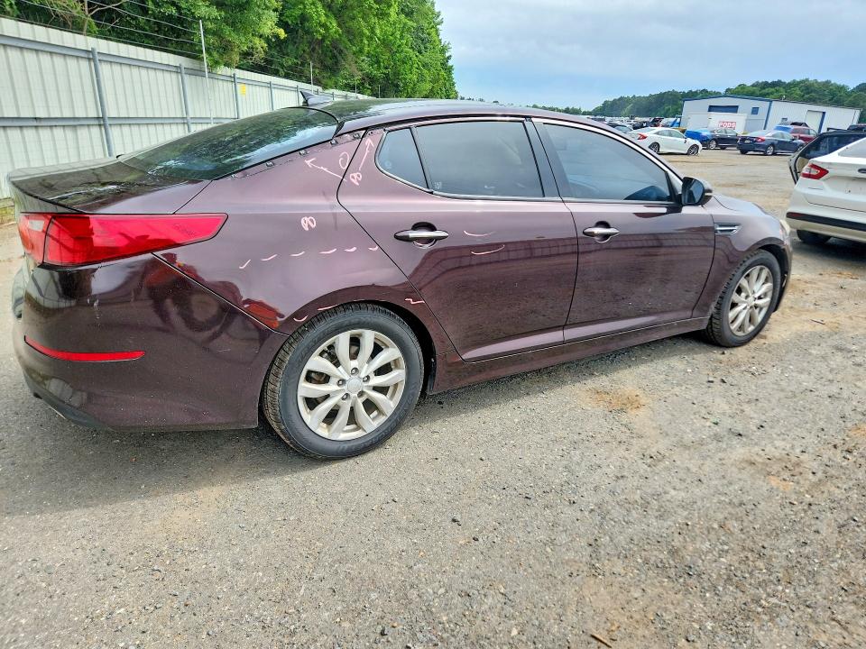 2015 Kia VIN 5XXGN4A78FG493193 COPART salvage auction — REAR END, Ar - Cert Of Title-Salvage, sold $15 on 2026-07-02 (photo 3)