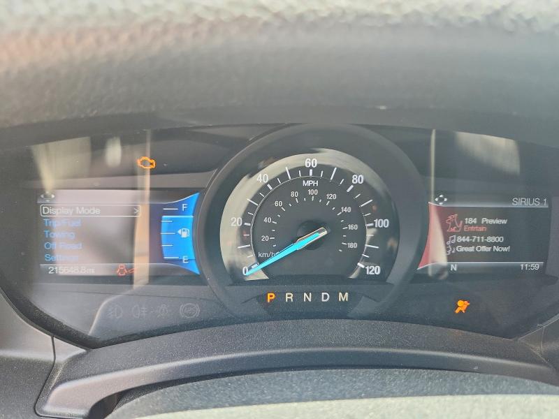 2016 Ford Expedition VIN 1FMJU1KT0GEF38616 COPART salvage auction — SIDE, Tx - Salvage Vehicle Title, sold $1,550 on 2026-07-02 (photo 9)