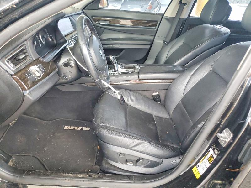 2012 BMW 7er VIN WBAKB4C5XCC577037 COPART salvage auction — FRONT END, Sc - Certificate Of Title, sold $475 on 2026-07-06 (photo 7)