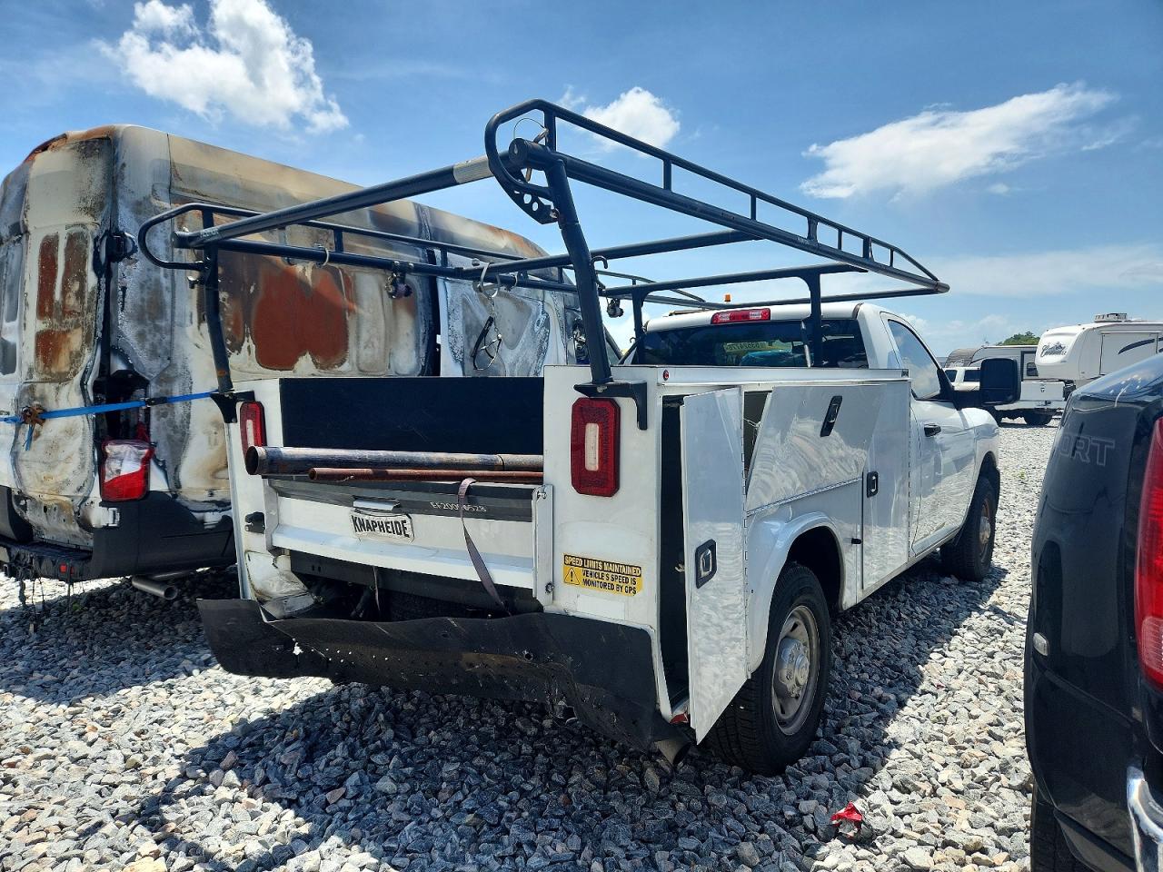 2023 Ram 2500 VIN 3C6MR4AJ6PG555800 COPART salvage auction — Rear End, FL - CERT OF TITLE SLVG REBUILDABLE, sold $8,400 on 2026-07-09 (photo 6)