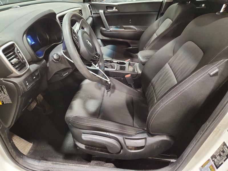2022 Kia Sportage VIN KNDPMCAC0N7005470 COPART salvage auction — FRONT END, Pa - Certificate Of Salvage, sold $4,650 on 2026-07-14 (photo 7)