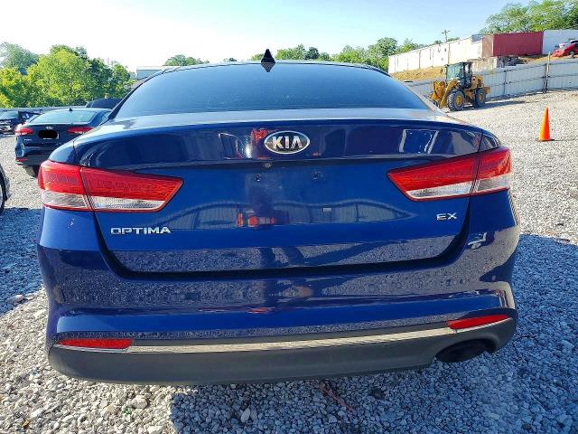 2016 Kia Optima VIN 5XXGU4L32GG087098 COPART salvage auction — ROOF, In - Certificate Of Title, sold $1,500 on 2026-07-17 (photo 6)