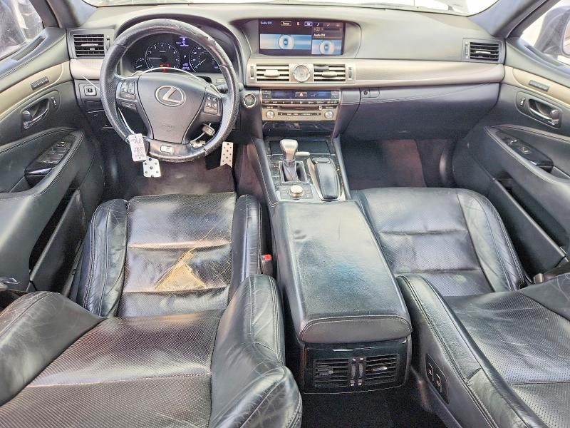 2015 Lexus VIN JTHBL5EF5F5133759 COPART salvage auction — UNDERCARRIAGE, TX - CERTIFICATE OF TITLE, sold $1,700 on 2026-07-24 (photo 8)