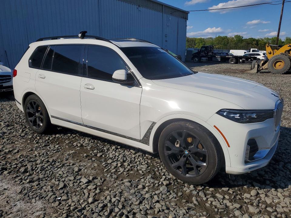 2022 BMW X7 VIN 5UXCW2C0XN9L82722 COPART salvage auction — VANDALISM, Pa - Cert Of Salvage-Theft, sold $26,750 on 2026-07-08 (photo 4)