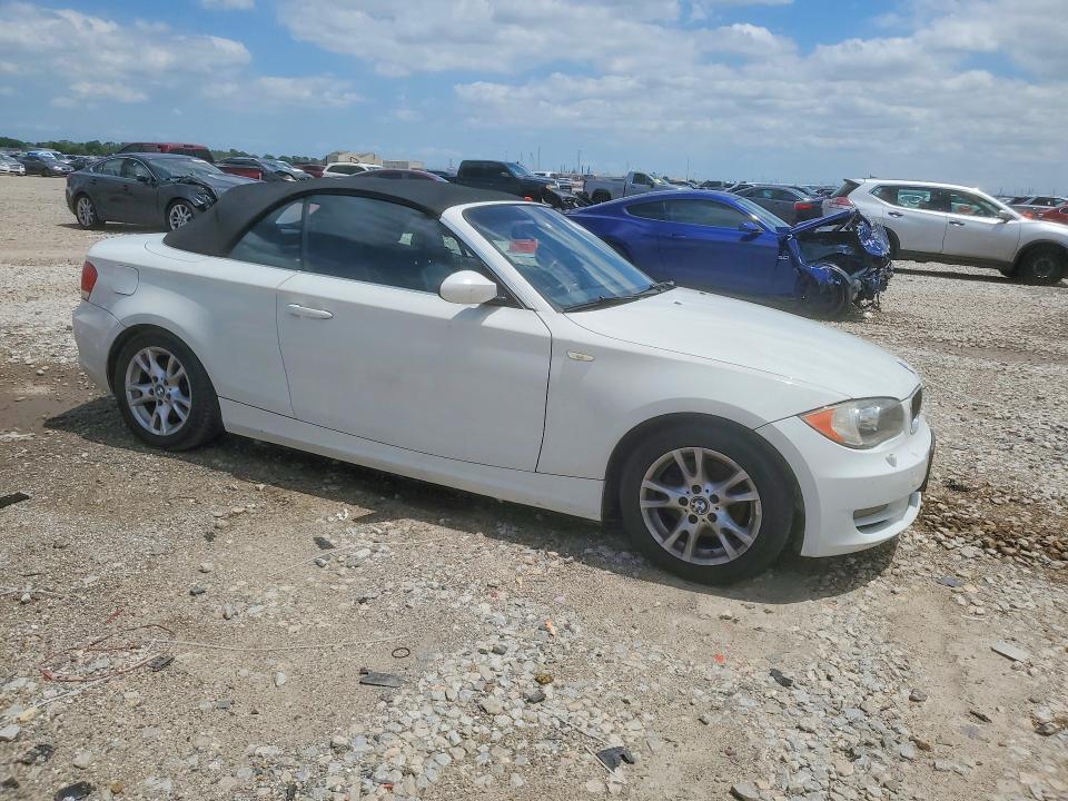 2008 BMW 1er VIN WBAUL73538VE89940 COPART salvage auction — REAR END, Tx - Salvage Vehicle Title, sold $550 on 2026-07-13 (photo 4)