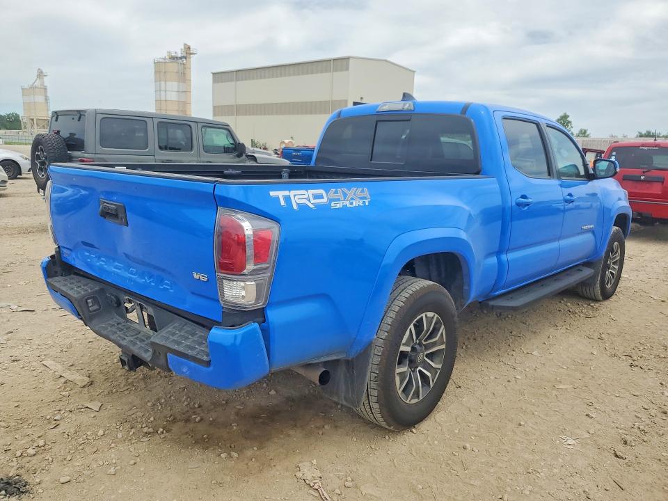 2020 Toyota Tacoma VIN 3TMDZ5BN2LM080304 COPART salvage auction — REAR END, Ks - Cert Of Title-Salvage, sold $19,300 on 2026-07-02 (photo 3)