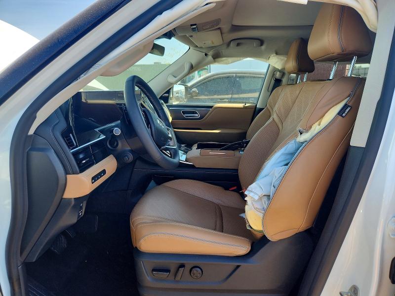 2026 Infiniti Qx80 VIN JN8AZ3BE9T9720521 COPART salvage auction — SIDE, Il - Salvage Certificate, sold $12,800 on 2026-07-21 (photo 7)