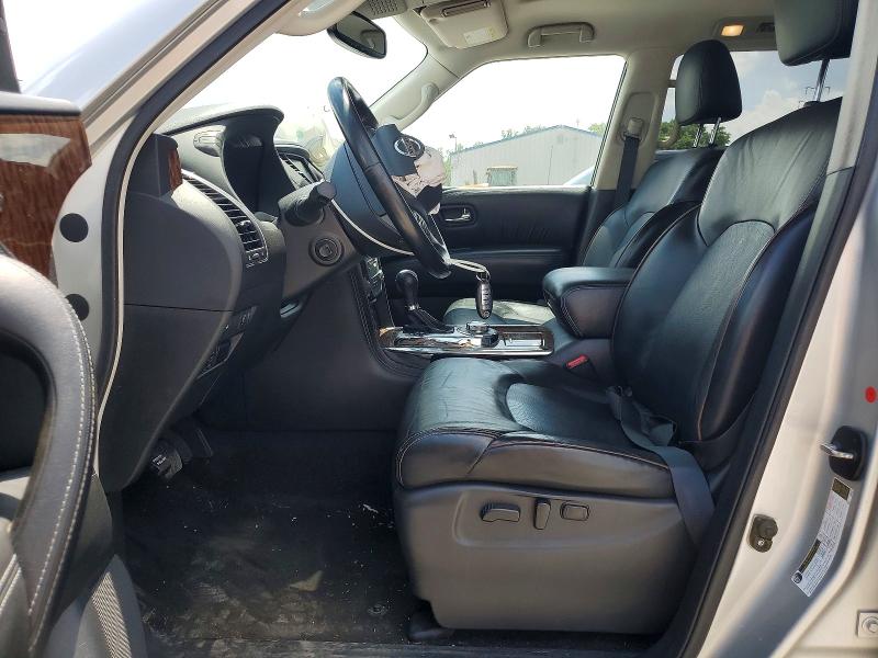 2020 Nissan Armada VIN JN8AY2NC0L9619908 COPART salvage auction — FRONT END, Oh - Cert Of Title-Salvage, sold $8,000 on 2026-07-31 (photo 7)