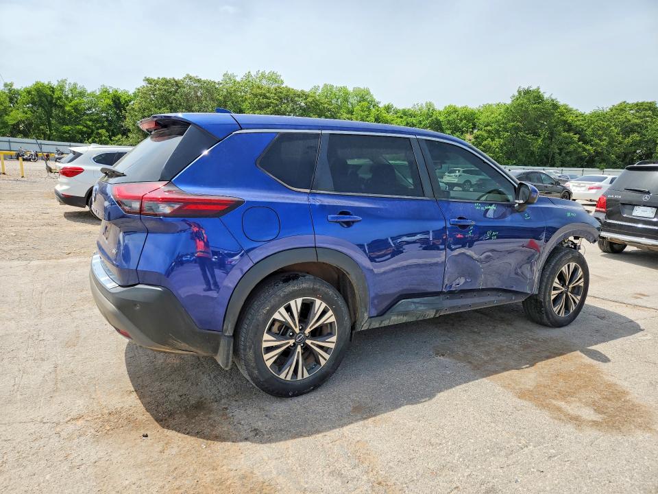 2023 Nissan Rogue VIN JN8BT3BA6PW414998 COPART salvage auction — FRONT END, Id - Salvage Certificate Of Title, sold $5,100 on 2026-07-09 (photo 3)