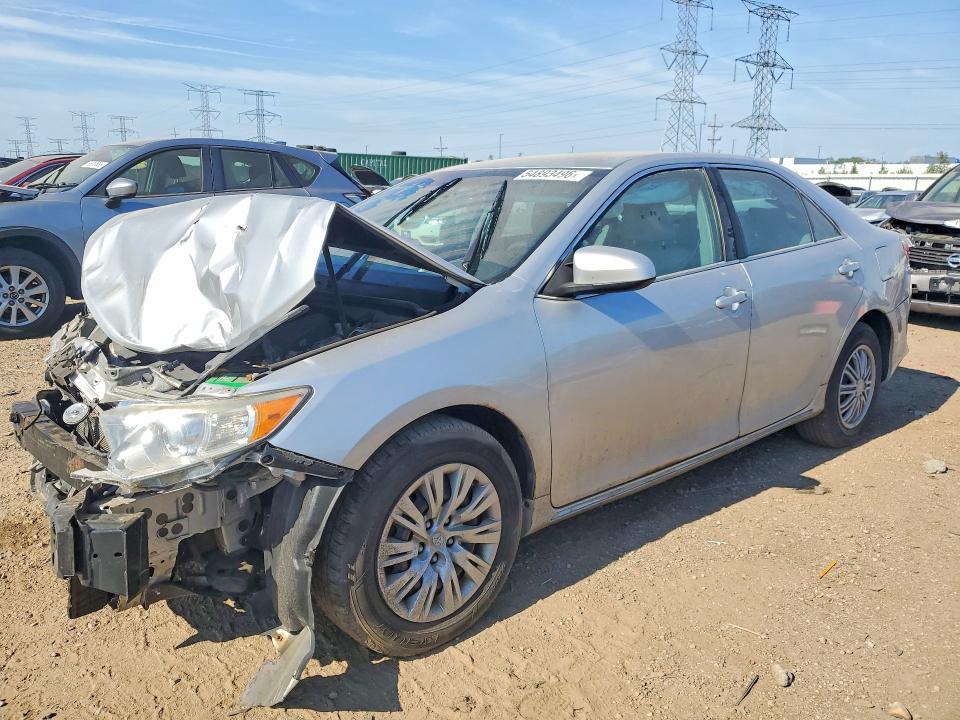 2014 Toyota Camry VIN 4T1BF1FK1EU356295 COPART salvage auction — FRONT END, Il - Salvage Certificate, sold $925 on 2026-07-09 (photo 1)