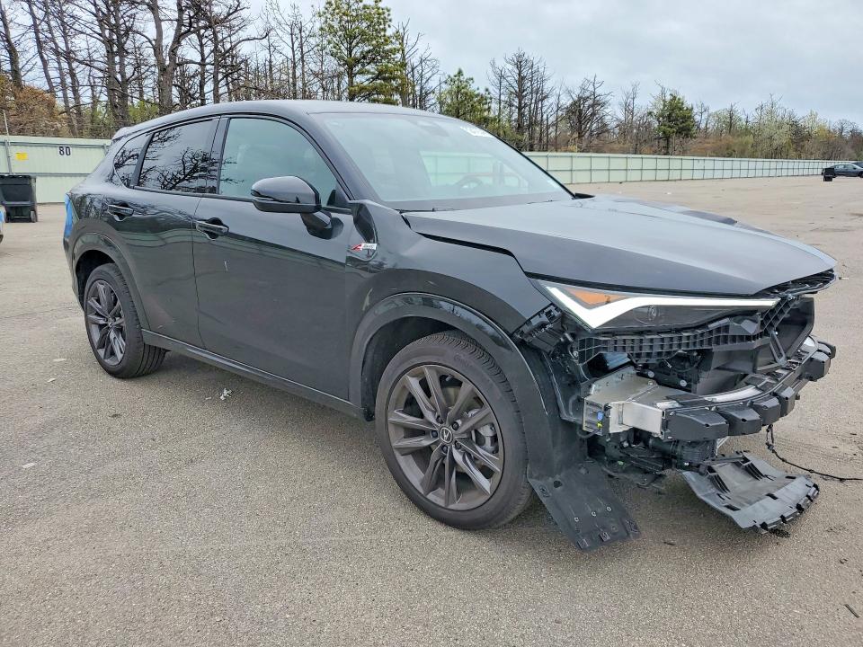 2025 Acura Adx VIN 3HDSA2H52SM715801 COPART salvage auction — FRONT END, Ny - Mv-907A Salvage Certificate, sold $11,100 on 2026-07-13 (photo 4)