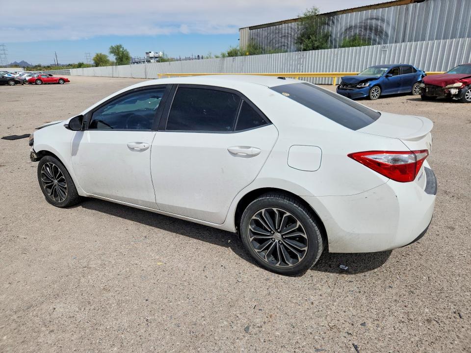 2014 Toyota Corolla VIN 5YFBURHE0EP114420 COPART salvage auction — FRONT END, Az - Cert Of Title - Salvage, sold $2,850 on 2026-07-06 (photo 2)
