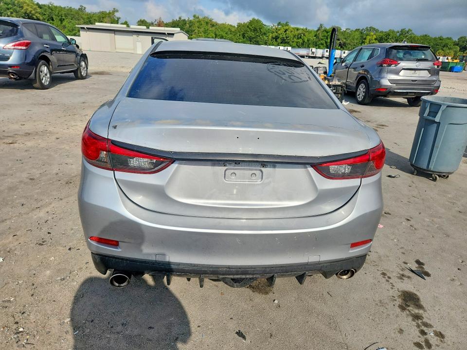 2017 Mazda 6 VIN JM1GL1U54H1117247 COPART salvage auction — FRONT END, Fl - Certificate Of Destruction, sold $450 on 2026-07-08 (photo 6)