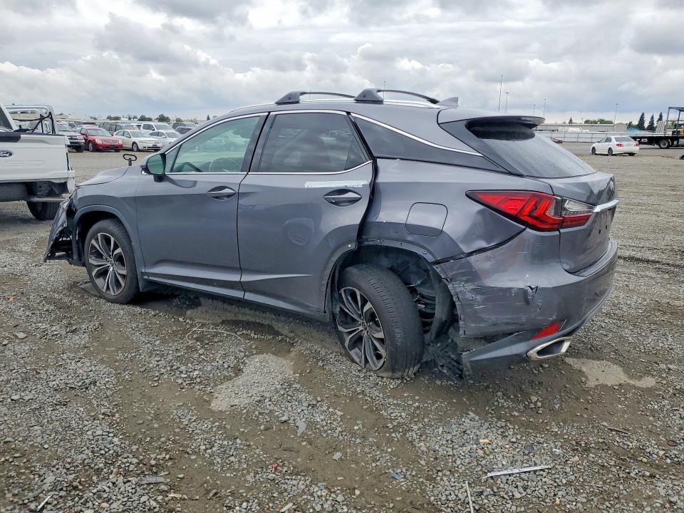 2020 Lexus Rx 350 VIN 2T2HZMDA5LC253601 COPART salvage auction — REAR END, CA - SALVAGE CERTIFICATE, sold $10,800 on 2026-07-14 (photo 2)