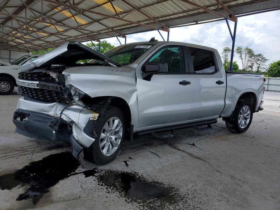 2020 Chevrolet Silverado VIN 3GCPYBEHXLG199687 COPART salvage auction — FRONT END, GA - CERT OF TITLE-SALVAGE, sold $4,450 on 2026-07-02 (photo 1)