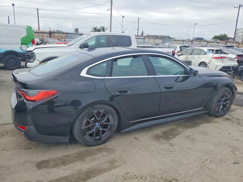 2024 BMW I4 VIN WBY43AW04RFS63784 COPART salvage auction — FRONT END, CA - SALVAGE CERTIFICATE, sold $10,900 on 2026-07-29 (photo 3)