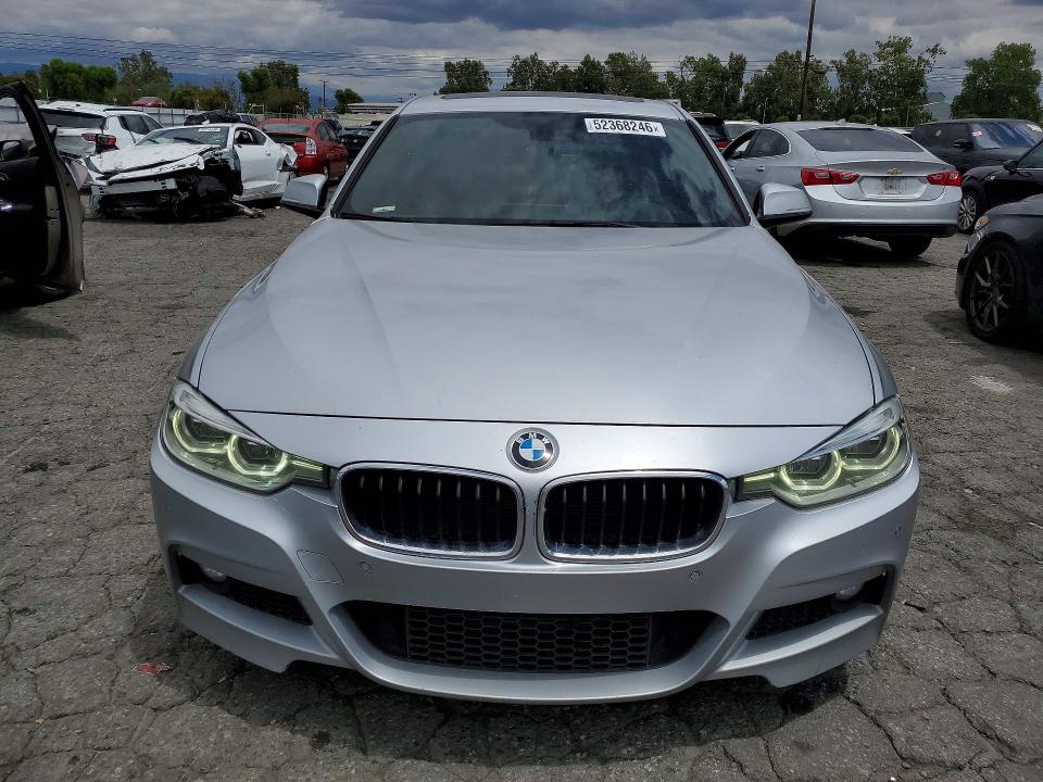 2016 BMW 3er VIN WBA8E9G57GNT42985 COPART salvage auction — SIDE, Ca - Salvage Certificate, sold $3,250 on 2026-07-16 (photo 5)
