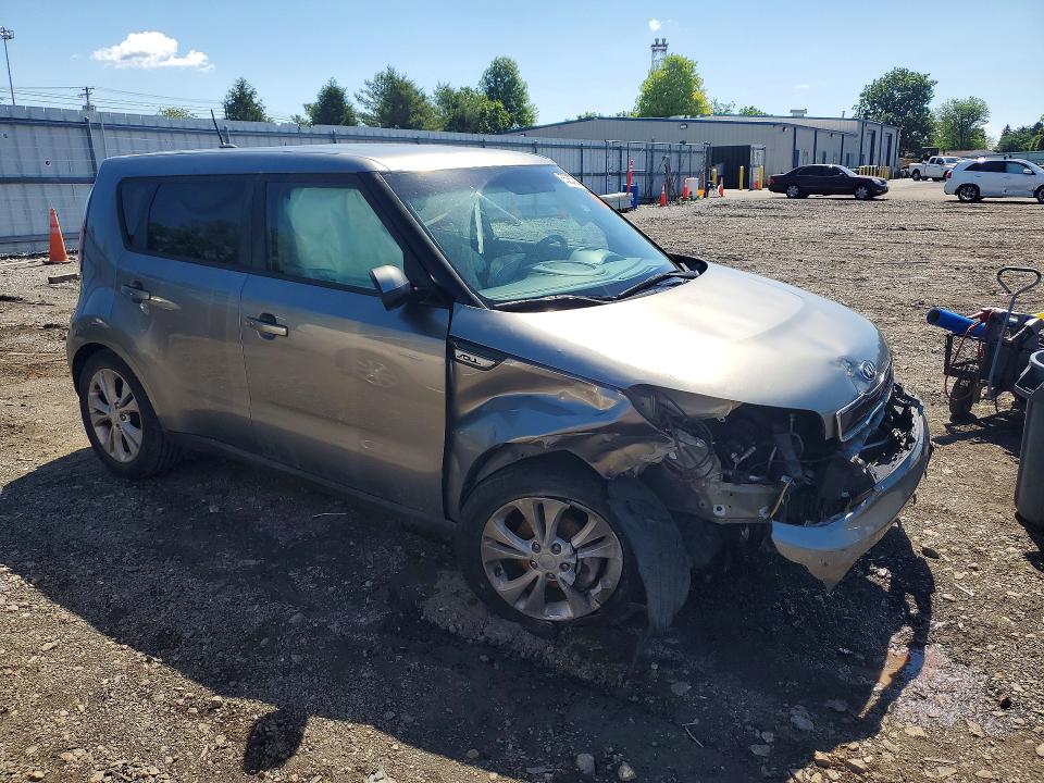 2016 Kia Soul VIN KNDJP3A50G7337037 COPART salvage auction — FRONT END, Md - Cert Of Salvage > 75% Damage, sold $375 on 2026-07-04 (photo 4)