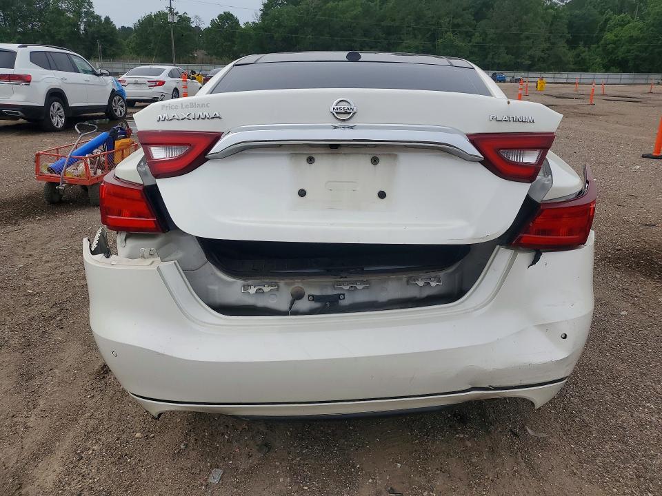 2017 Nissan Maxima VIN 1N4AA6AP9HC437639 COPART salvage auction — REAR END, La - Cert Of Title-Salvage, sold $2,750 on 2026-07-02 (photo 6)