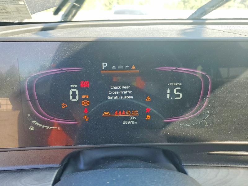 2024 Kia Sportage VIN 5XYK6CDF7RG200999 COPART salvage auction — FRONT END, Id - Salvage Certificate Of Title, sold $500 on 2026-07-21 (photo 9)
