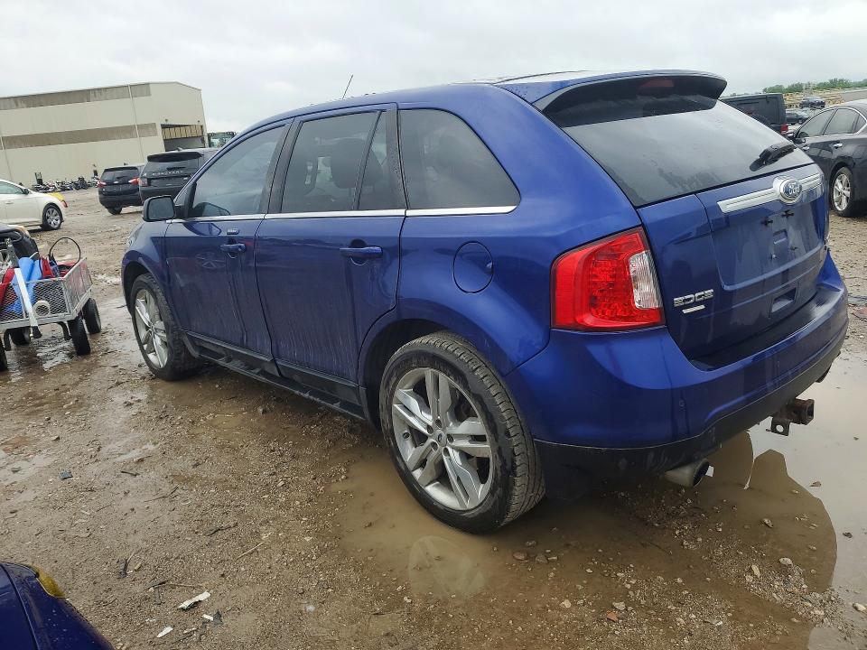 2013 Ford Edge VIN 2FMDK3K9XDBA04887 COPART salvage auction — SIDE, Ks - Cert Of Title-Salvage, sold $1,050 on 2026-07-09 (photo 2)
