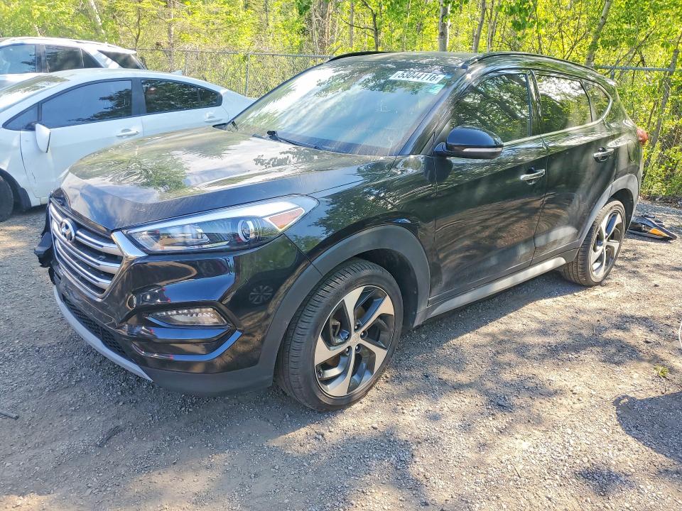 2017 Hyundai Tucson VIN KM8J3CA20HU435758 COPART salvage auction — FRONT END, On - Permit Salvage, sold $500 on 2026-07-21 (photo 1)