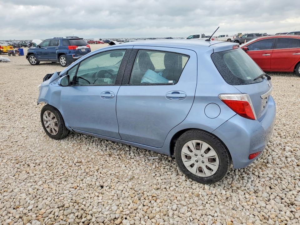 2014 Toyota Yaris VIN VNKKTUD39EA007534 COPART salvage auction — FRONT END, Tx - Salvage Vehicle Title, sold $1,400 on 2026-07-02 (photo 2)