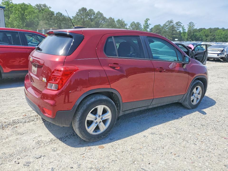 2021 Chevrolet VIN KL7CJKSBXMB339120 COPART salvage auction — FRONT END, Va - Cert Of Title - Salvage, sold $2,550 on 2026-07-28 (photo 3)