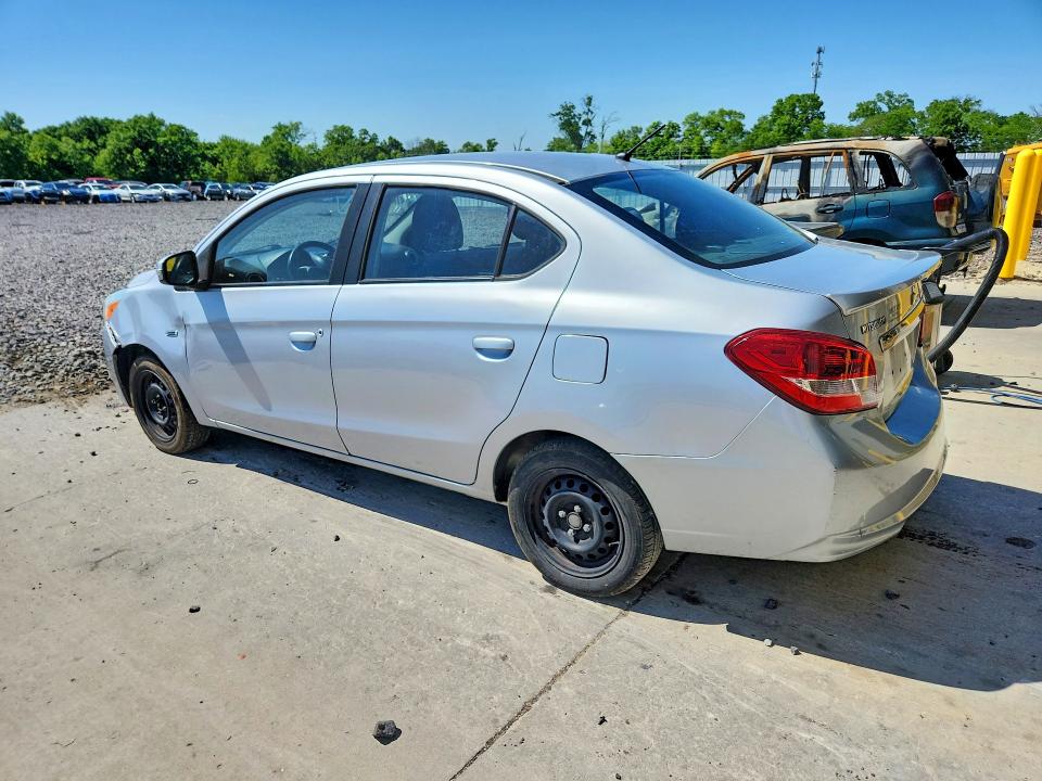 2017 Mitsubishi Mirage VIN ML32F4FJ4HHF09106 COPART salvage auction — FRONT END, Salvage Title, sold $425 on 2026-09-08 (photo 2)