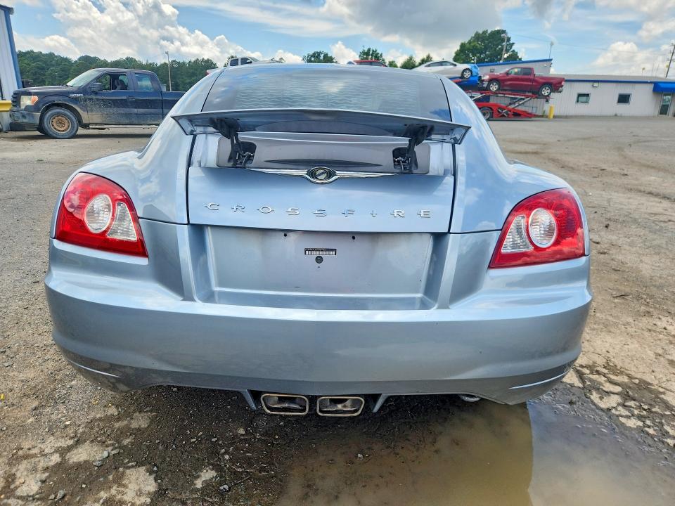 2006 Chrysler Crossfire VIN 1C3AN69L96X067402 COPART salvage auction — FRONT END, La - Cert Of Title-Salvage, sold $350 on 2026-07-16 (photo 6)