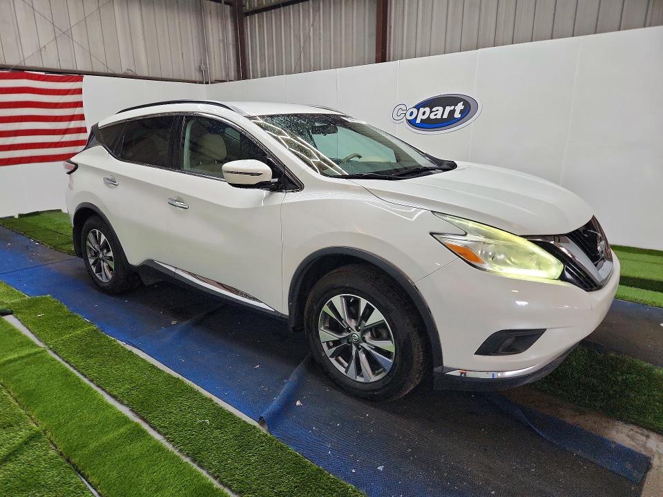 2017 Nissan Murano VIN 5N1AZ2MGXHN189585 COPART salvage auction — FRONT END, FL - CERTIFICATE OF TITLE, sold $6,300 on 2026-07-09 (photo 4)