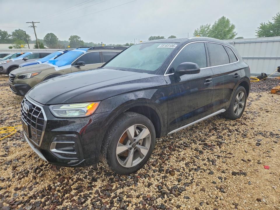2023 Audi Q5 VIN WA1ABAFY5P2168548 COPART salvage auction — HAIL, MO - SALVAGE CERTIFICATE OF TITLE, sold $11,100 on 2026-07-15 (photo 1)