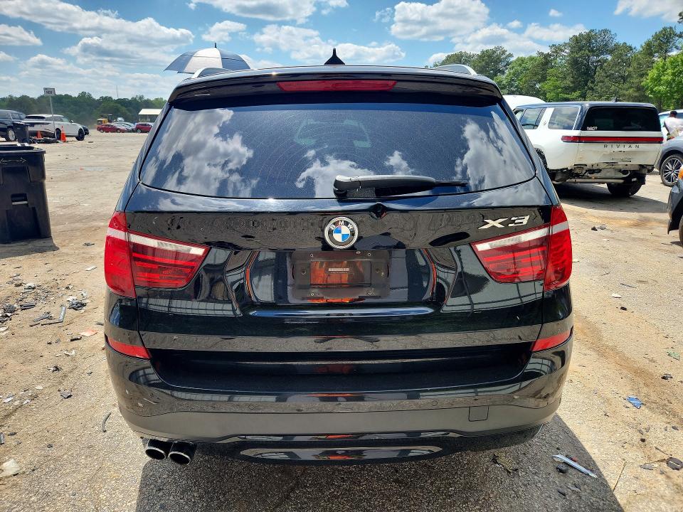2016 BMW X3 VIN 5UXWX9C5XG0D85712 COPART salvage auction — FRONT END, Ga - Cert Of Title-Salvage, sold $825 on 2026-07-10 (photo 6)