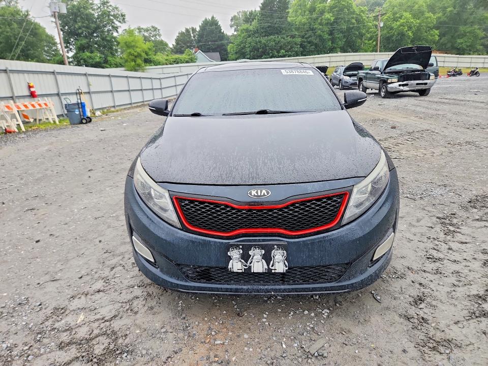 2014 Kia VIN 5XXGN4A75EG322755 COPART salvage auction — REAR END, Nc - Salvage Certificate Of Title, sold $175 on 2026-07-29 (photo 5)