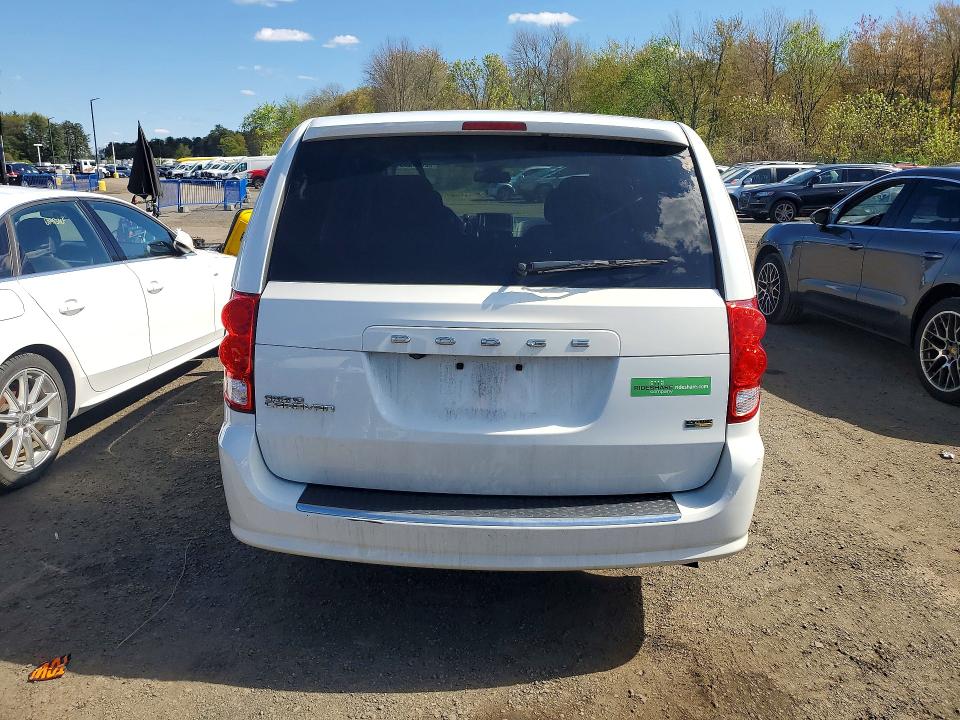 2018 Dodge Grand caravan VIN 2C4RDGBG8JR337960 COPART salvage auction — MINOR DENT/SCRATCHES, Ct - Certificate Of Title, sold $2,000 on 2026-07-03 (photo 6)