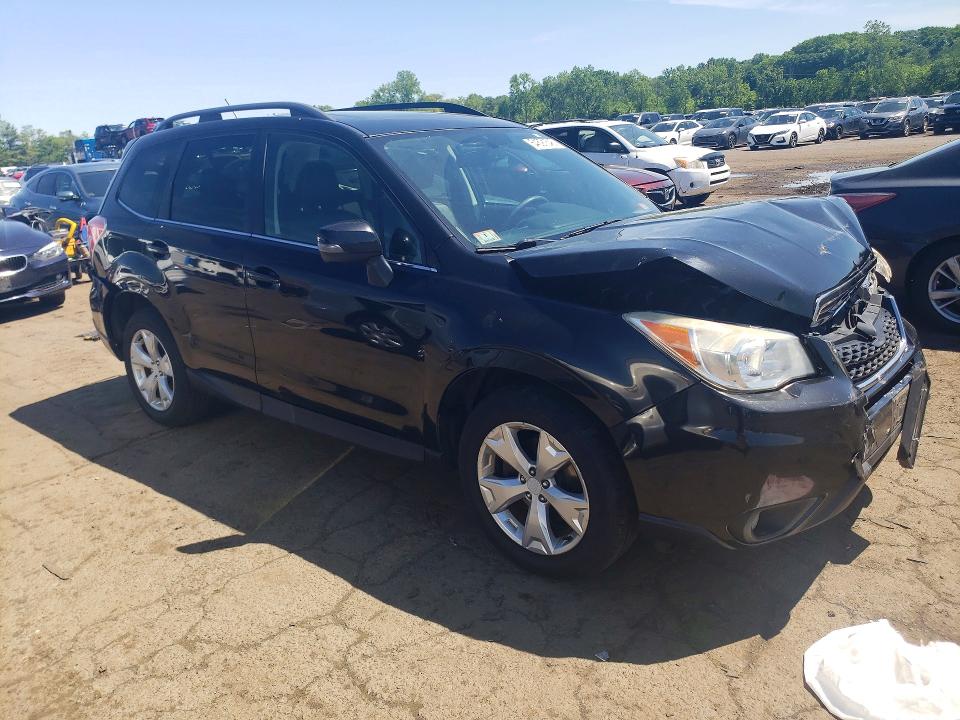 2014 Subaru Forester VIN JF2SJAMC4EH549582 COPART salvage auction — FRONT END, Ma - Cert Of Title-Salvage, sold $500 on 2026-07-17 (photo 4)