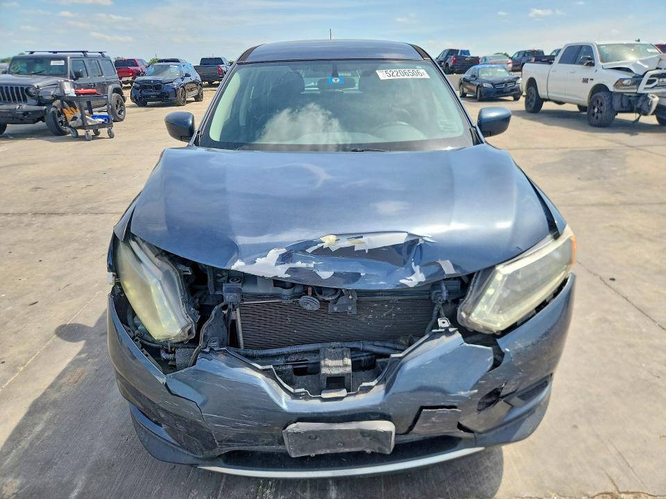 2016 Nissan VIN 5N1AT2MT1GC831927 COPART salvage auction — FRONT END, Tx - Salvage Vehicle Title, sold $1,400 on 2026-07-02 (photo 5)