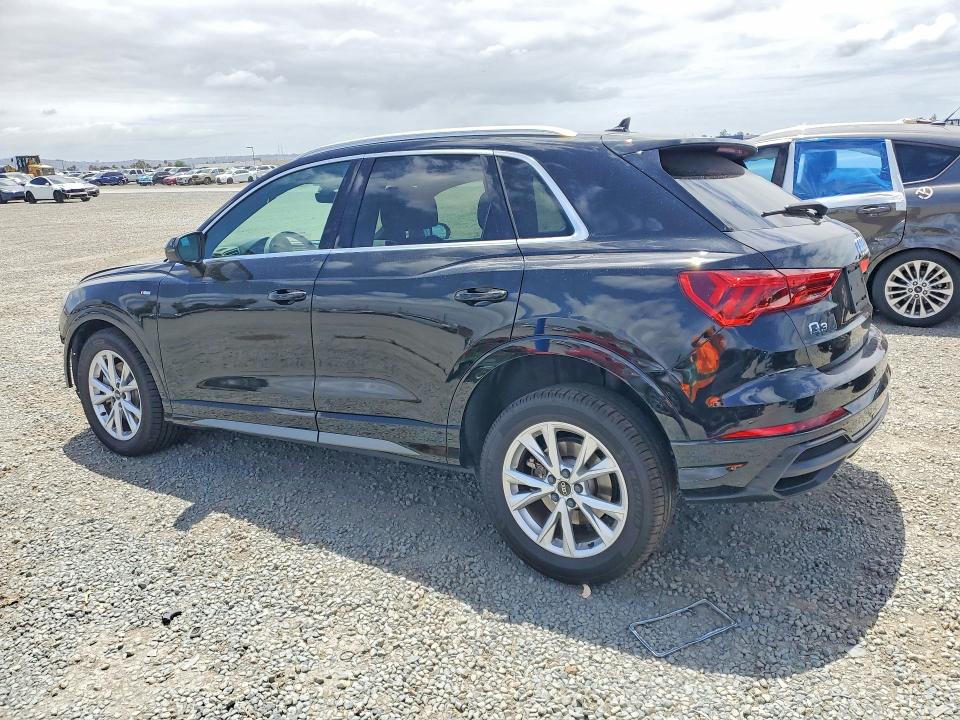 2022 Audi Q3 VIN WA1DECF38N1131940 COPART salvage auction — FRONT END, Ca - Salvage Certificate, sold $8,800 on 2026-07-10 (photo 2)