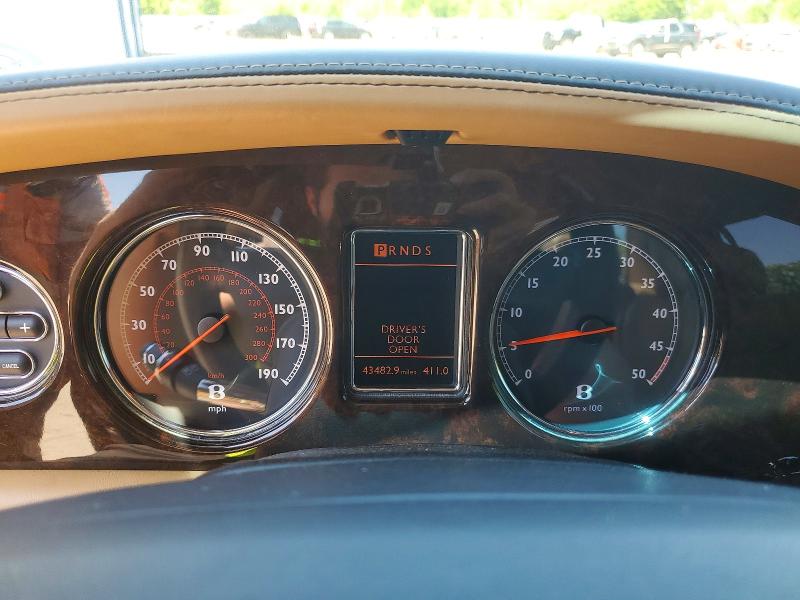 2007 Bentley Arnage VIN SCBLF44J87CX12113 COPART salvage auction — MINOR DENT/SCRATCHES, Mt - Cert Of Title-Rebuilt Salvage, sold $42,500 on 2026-07-20 (photo 9)