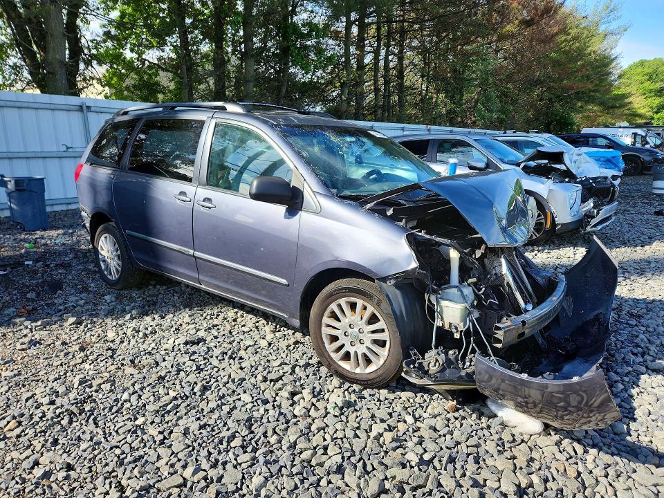 2009 Toyota Sienna VIN 5TDBK22C99S024040 COPART salvage auction — FRONT END, Nj - Cert Of Title-Salvage, sold $1,050 on 2026-07-27 (photo 4)