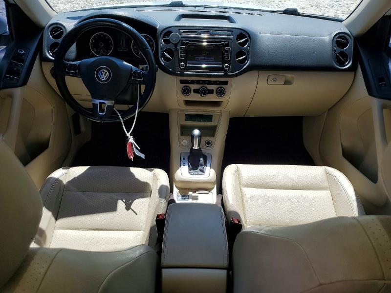 2015 Volkswagen Tiguan VIN WVGAV7AX8FW604603 COPART salvage auction — NORMAL WEAR, Tx - Salvage Vehicle Title, sold $150 on 2026-08-13 (photo 8)