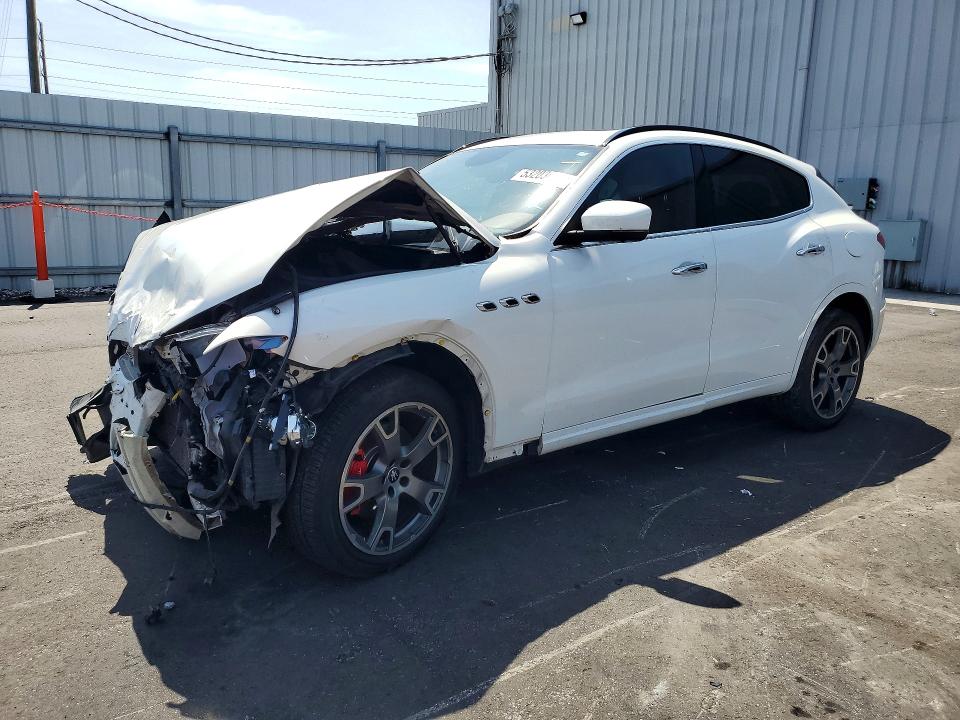 2019 Maserati VIN ZN661XUA1KX333822 COPART salvage auction — FRONT END, Fl - Cert Of Title Slvg Rebuildable, sold $5,500 on 2026-07-20 (photo 1)
