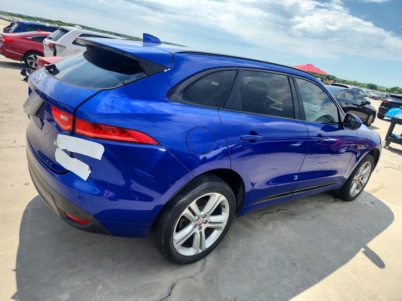 2018 Jaguar F-Pace VIN SADCL2FN0JA240295 COPART salvage auction — Hail, TX - CERTIFICATE OF TITLE, sold $4,250 on 2026-07-03 (photo 3)