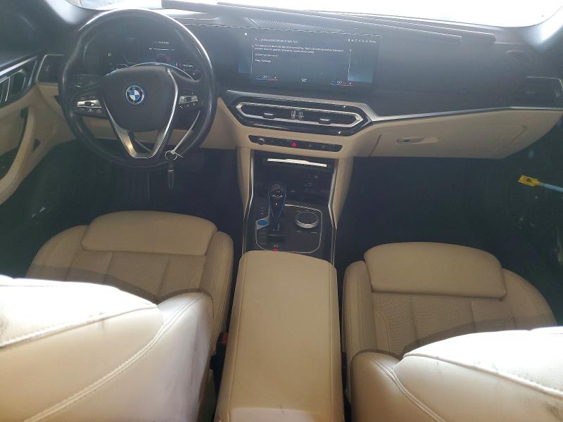 2022 BMW I4 VIN WBY73AW04NFN08557 COPART salvage auction — FRONT END, Az - Cert Of Title - Salvage, sold $12,900 on 2026-07-27 (photo 8)