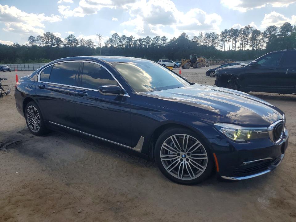 2017 BMW 7er VIN WBA7E2C36HG741321 COPART salvage auction — UNDERCARRIAGE, Sc - Cert Of Title-Salvage, sold $8,000 on 2026-07-13 (photo 4)