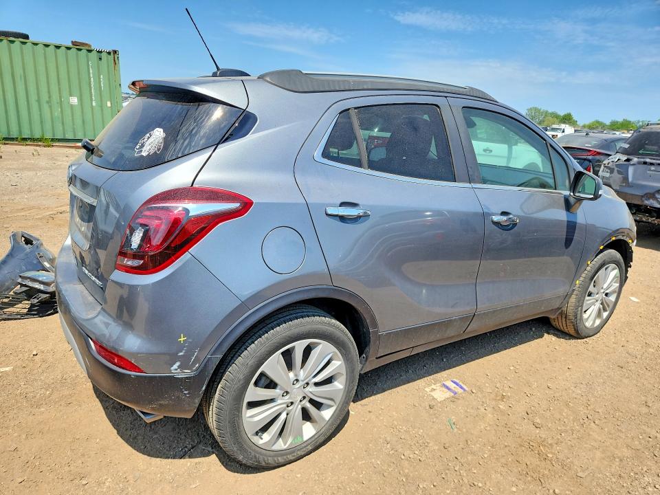 2019 Buick Encore VIN KL4CJASB8KB717083 COPART salvage auction — FRONT END, Il - Salvage Certificate, sold $2,300 on 2026-07-09 (photo 3)