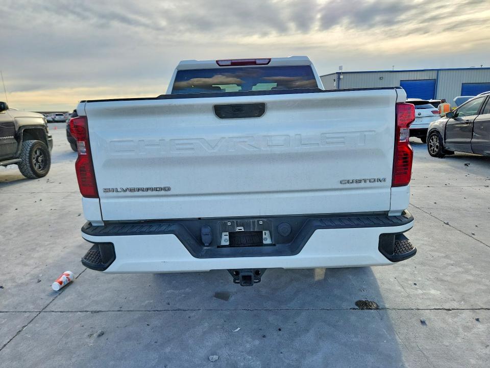 2024 Chevrolet Silverado VIN 1GCPABEKXRZ385240 COPART salvage auction — SIDE, Tx - Salvage Vehicle Title, sold $8,700 on 2026-07-24 (photo 6)