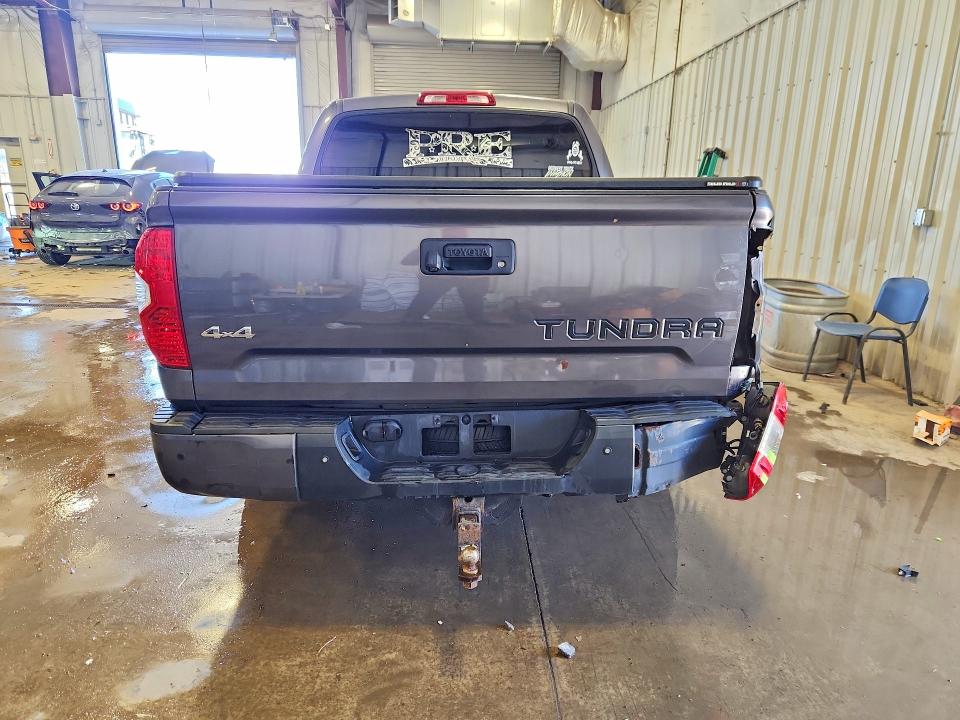 2017 Toyota Tundra VIN 5TFAW5F19HX607436 COPART salvage auction — FRONT END, Wi - Certificate Of Title, sold $8,300 on 2026-07-20 (photo 6)
