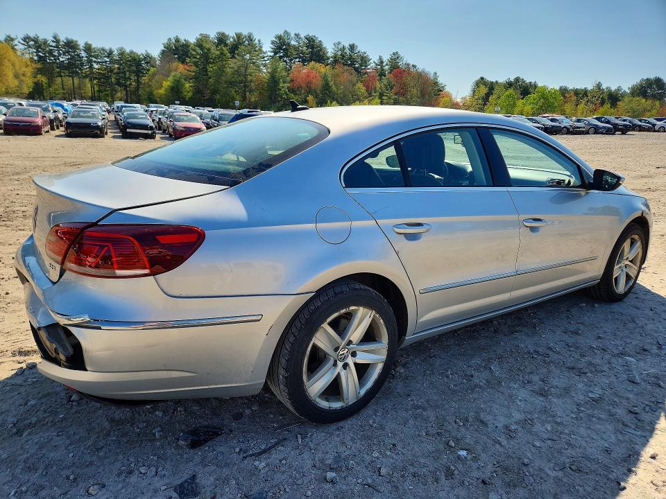 2014 Volkswagen VIN WVWAP7AN1EE528496 COPART salvage auction — REAR END, Ma - Cert Of Title-Reconstrctd Coll, sold $400 on 2026-07-09 (photo 3)