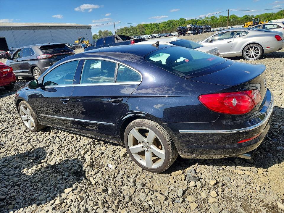 2012 Volkswagen Passat cc VIN WVWHP7ANXCE540755 COPART salvage auction — MINOR DENT/SCRATCHES, Nj - Cert Of Title-Salvage, sold $725 on 2026-07-08 (photo 2)